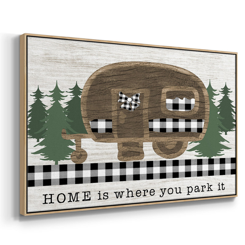 " Park It ", Natural, 17" H x 25" W x 2" D