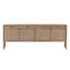 Lysander 83" Wide 4-Drawer Sideboard, Light Natural