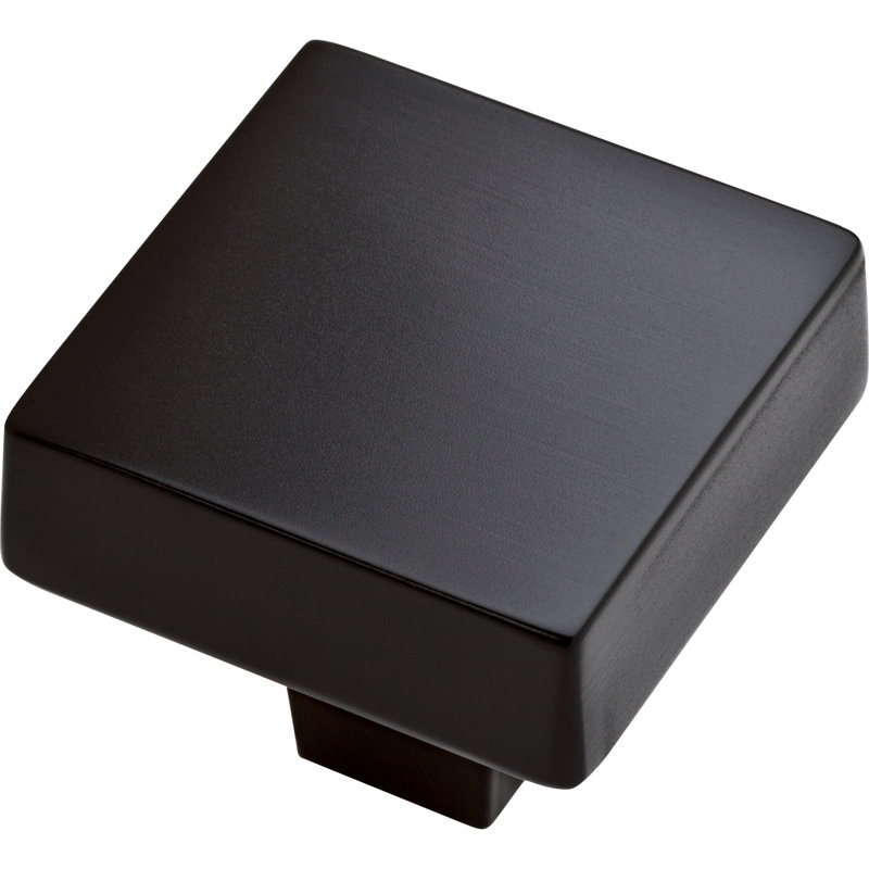 Paquet de 1 bouton carré de 1 7/16 po de longueur