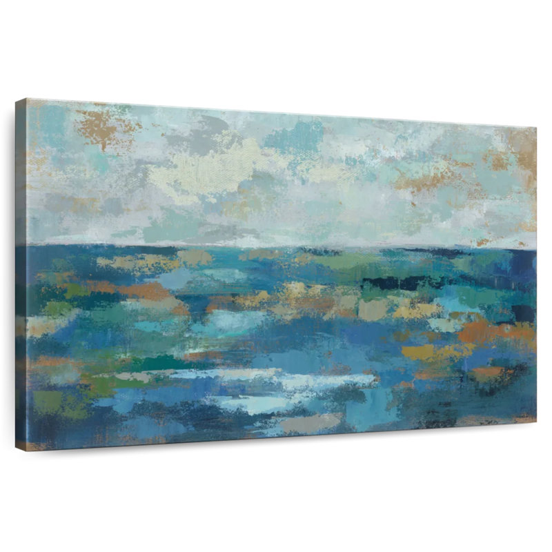 Croquis de paysage marin Avery I, H 24 po x l 36 po