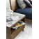 Boston Nightstand with 1 Drawer and Open Compartment