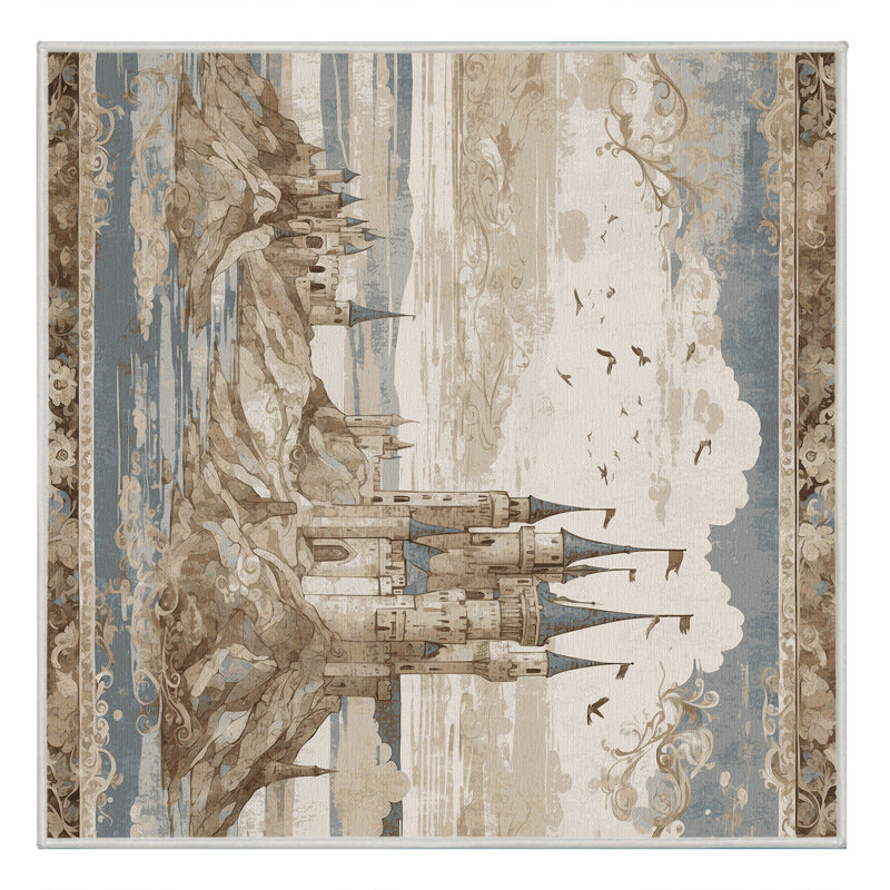 Timeless Citadel Rug, Square 8'