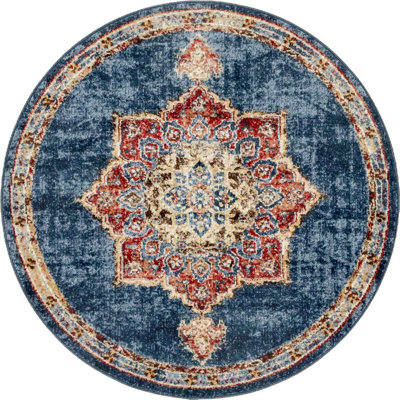 Tapis traditionnel Ulla couleur arctique