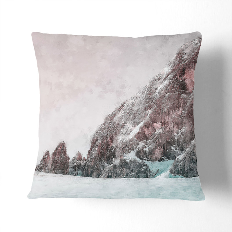 Square Throw Cushion, 40cm H x 40cm W x 15cm D
