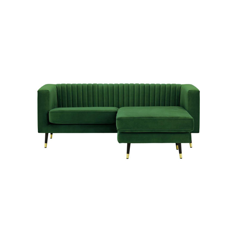 Monaville Universal Corner Sofa, Green