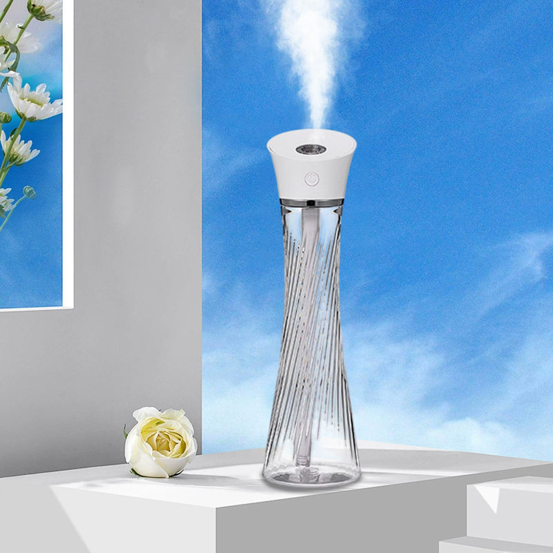 Humidificateur portatif à tour USB, White
