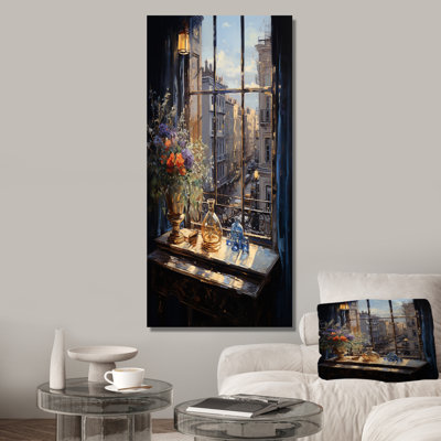 Art mural Nyc Floral Windows II - New York