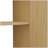 Bamboo Side Pressing Process Large Capacity Wall Cabinet, Rustic Design with Spacious Storage for Modern Bathrooms
