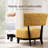 2-Pieces Subtle Abstract Textured Fabric Accent Chair-123044703