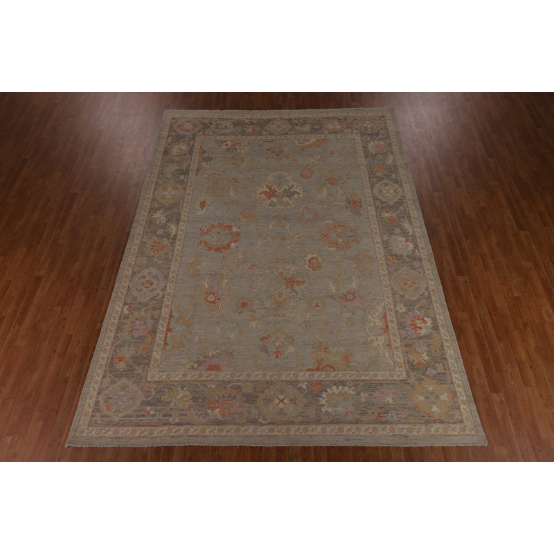 Vegetable Dye Oushak Turkish Area Rug
