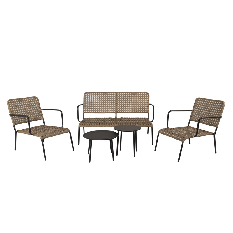 Frostburg 4 - Person Seating Group with Cushions