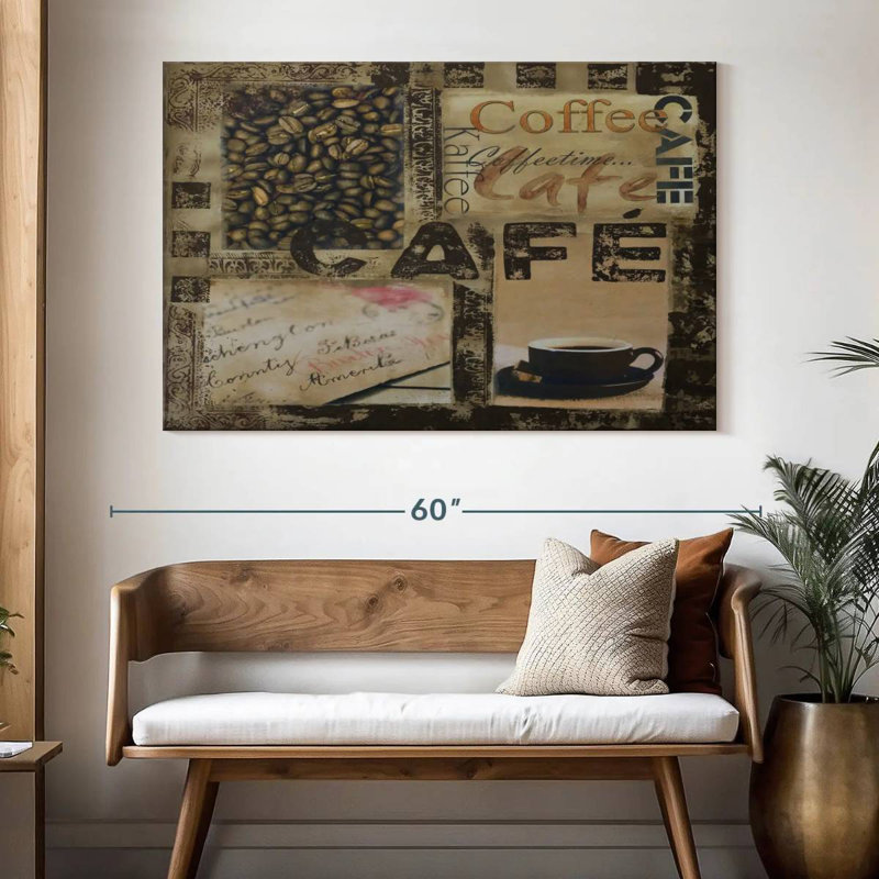Yarlin Cafe Collage, 34" H x 51" W