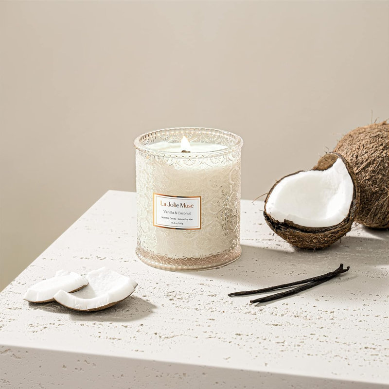 Bougie en pot alimentaire