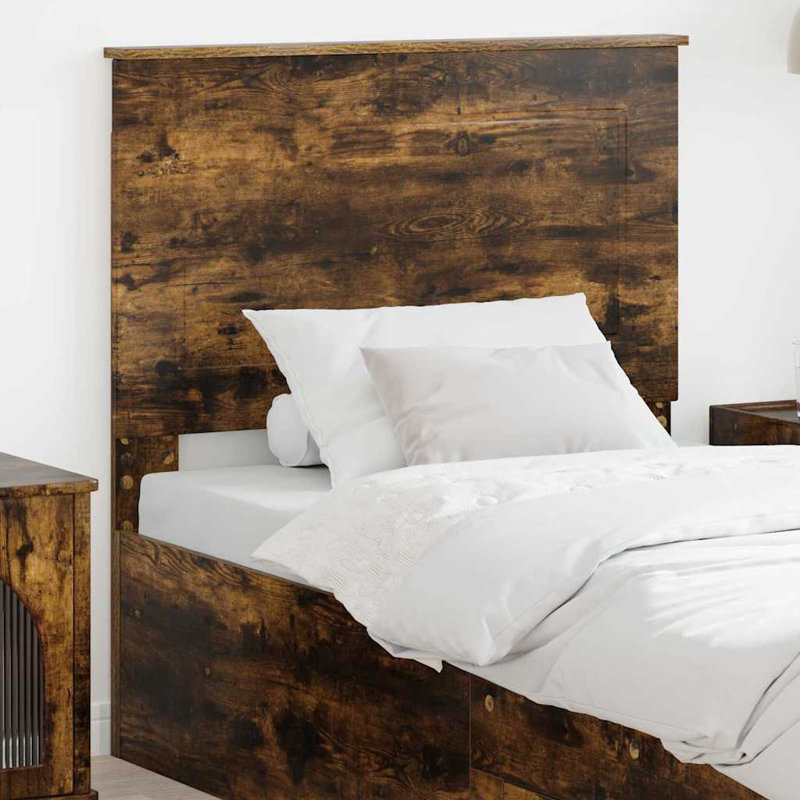 Headboard, Smoked Oak, Twin