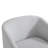 Applewold Upholstered Beige Chenille Swivel Barrel Chair with Solid Wood Base-367056899
