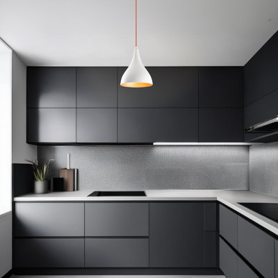 Metal Body Single Pendant
