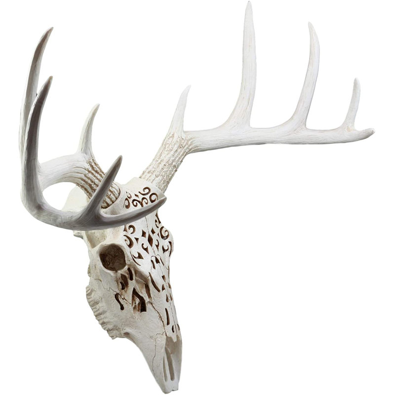 Décoration murale filigrane à tête de cerf