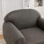 Chaise d'appoint rembourrée en similicuir Libero-659820604