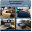 Repose-pieds avec rangement Serta Olin-110354260-29440275
