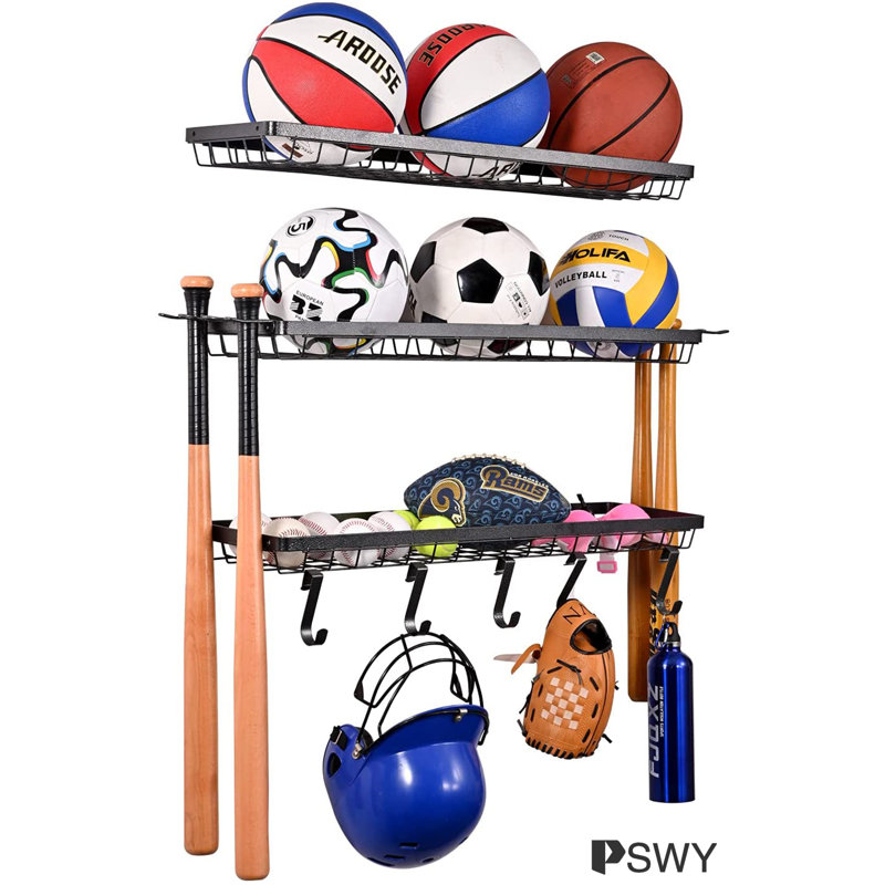 Support de sport en acier multi-usage autoportant