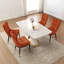 50cm H Tufted Upholstered Metal Upholstered Back Side Chair-471372713-502091313