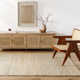 Hayes Handmade Beige Rug