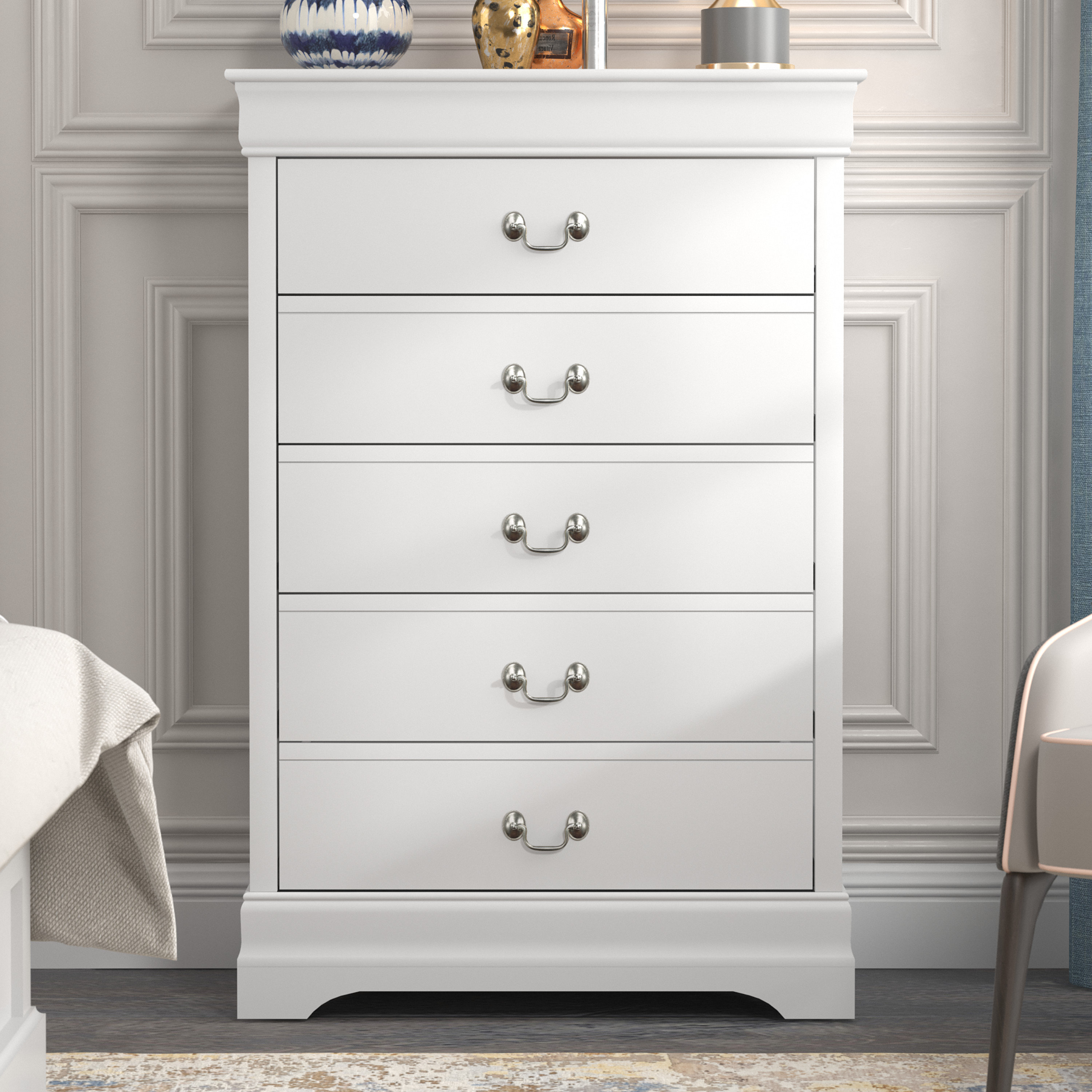 Acme Furniture Louis Philippe III 5-Drawer Chest 24506