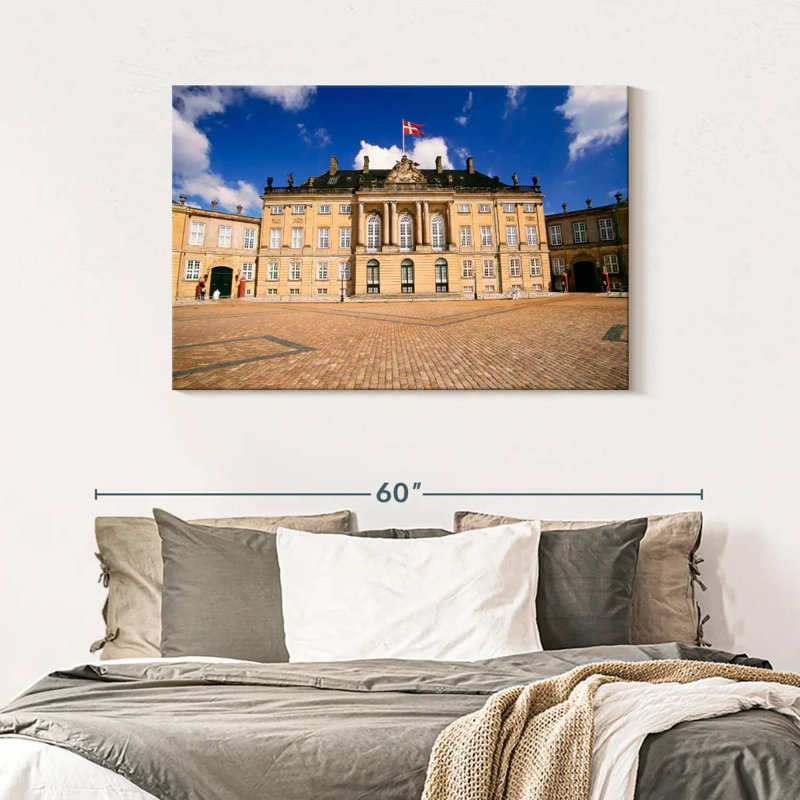 Amalienborg Palace, 30" H x 45" W