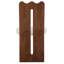 Chaise rembourrée en bois massif Kieran-610533849