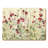 Wild Field Poppies Lacquered With Cork Backing Floral Rectangle Placemat