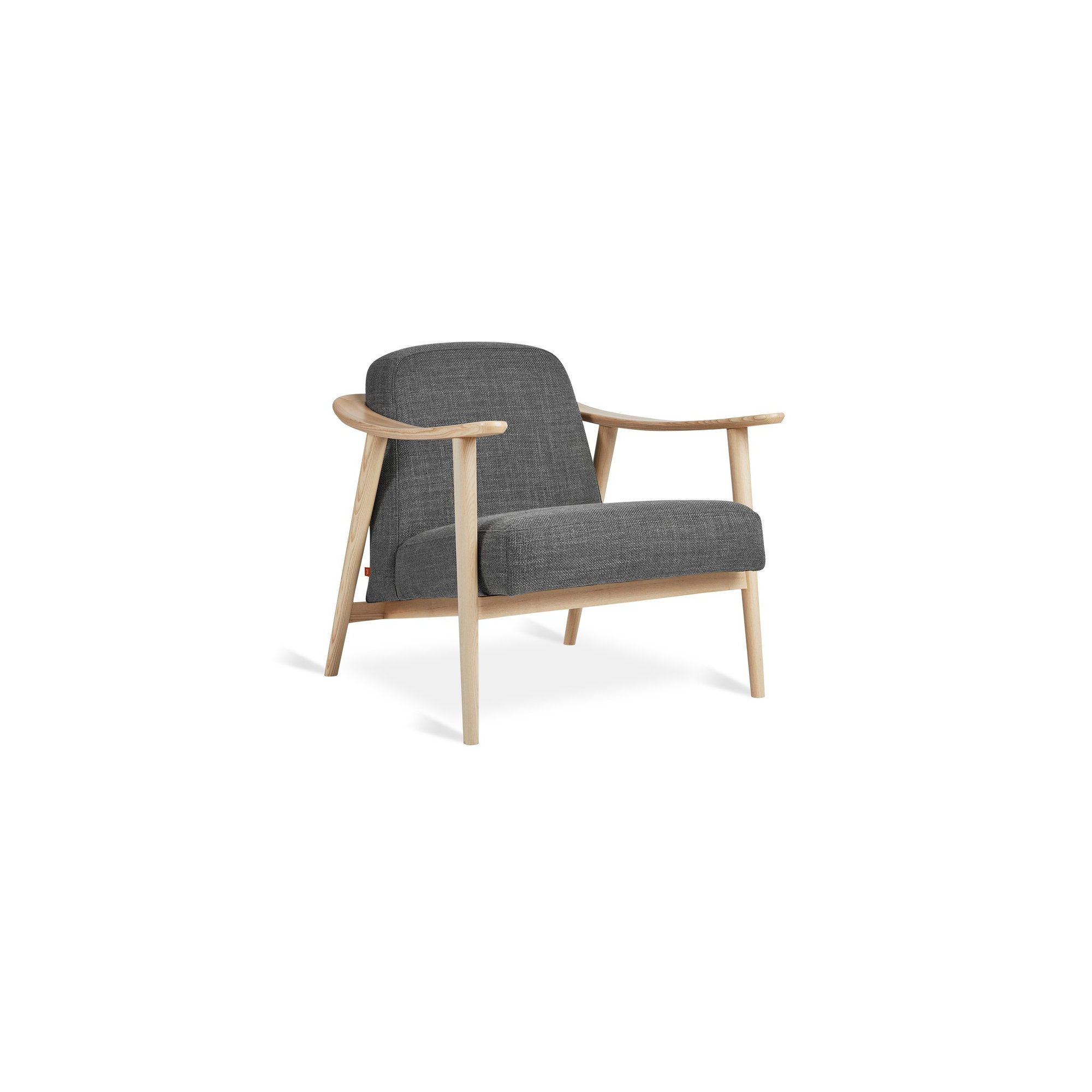 Baltic Chair, Andorra Pewter Performance Basketweave, Ash Natural