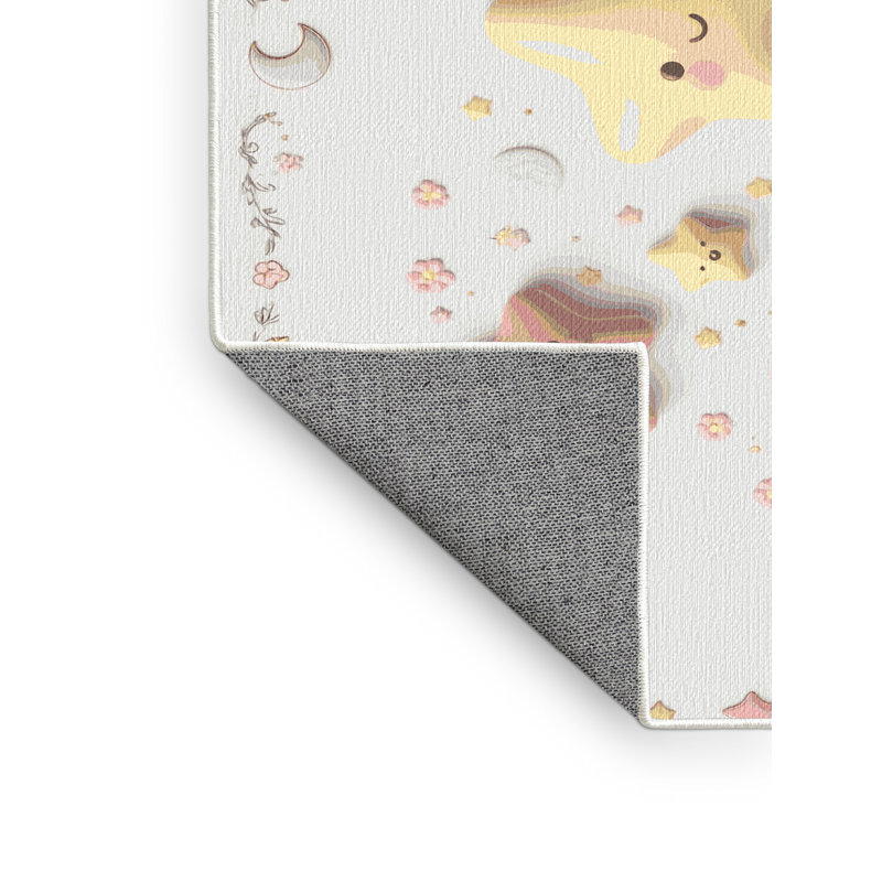 Tapis lavable Isabelle & Max ™ Cloud Clouds Kids_Sky043, Rectangle 5 pi x 7 pi