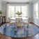 Altair Washable Abstract Indoor / Outdoor Rug