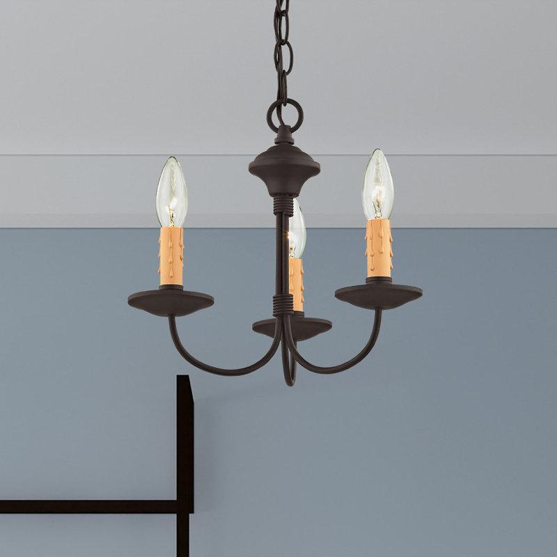 Analycia 3 - Light Dimmable Classic / Traditional Chandelier