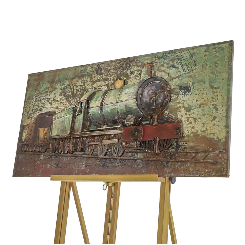 No Frame Painting on Metal