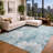 Machine Washable Indoor/Outdoor Chantille ACN2882 Floral Rug-1832707997-1832707970