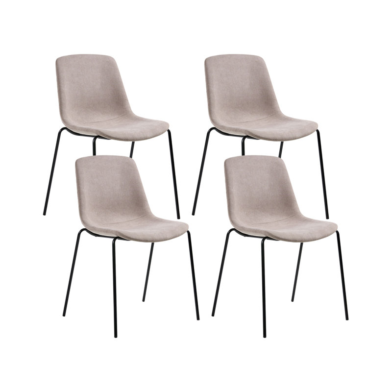Upholstered Counter Stool, Beige