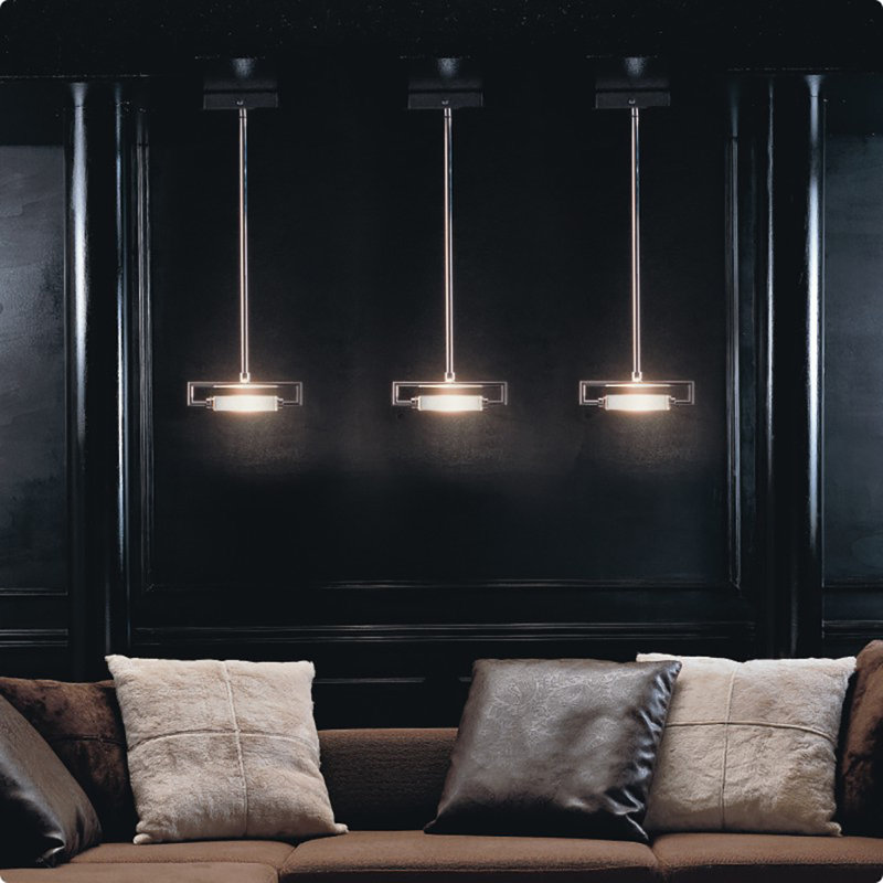 Glim 1 - Light Single Geometric Pendant