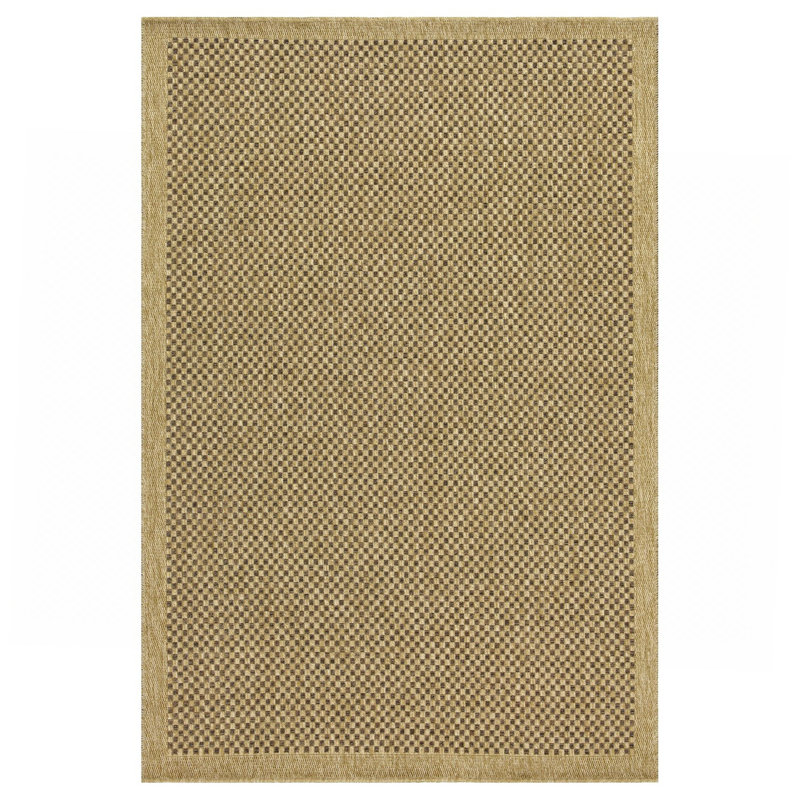 Tapis intérieur / extérieur Mocha, Rectangle 7 pi 10 po x 10 pi 3 po