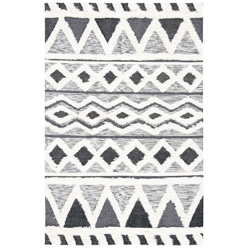 Southwold Natura Hand Woven Wool Southwestern Rug, Rectangle 6' x 9'