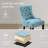 Berenis Tufted Linen Upholstered Elegant Dinning Chair-551275074-551275072