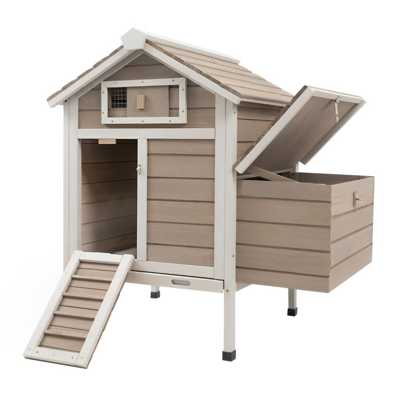 Poulailler Gyta avec nichoir, H 36,6 po x l 32 po x P 26,4 po