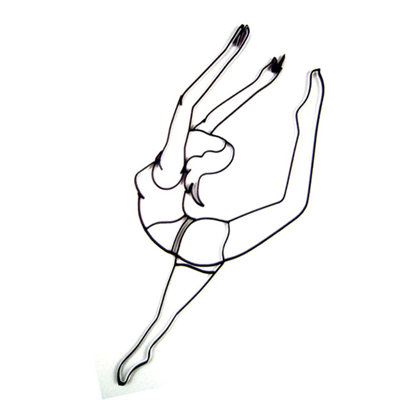 Décoration murale dancer/gynmast design