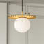 Luminaire suspendu sphère 1 lumière Carletta-66310538-66310539