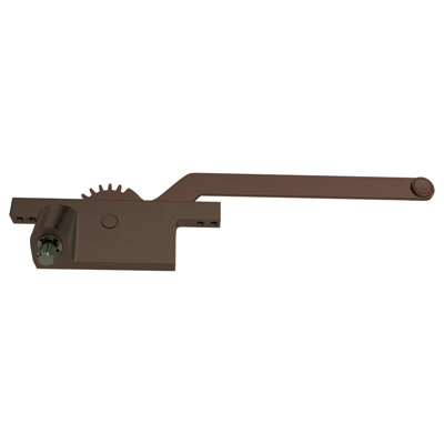  Casement Operator Assembly With Handle Left Hand Type Brown Finish