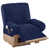 100 % polyester bleu marine est en rupture de stock