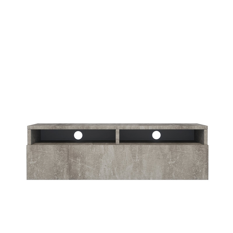 Nayara Unfinished TV Stand for TVs up to 48", Grey