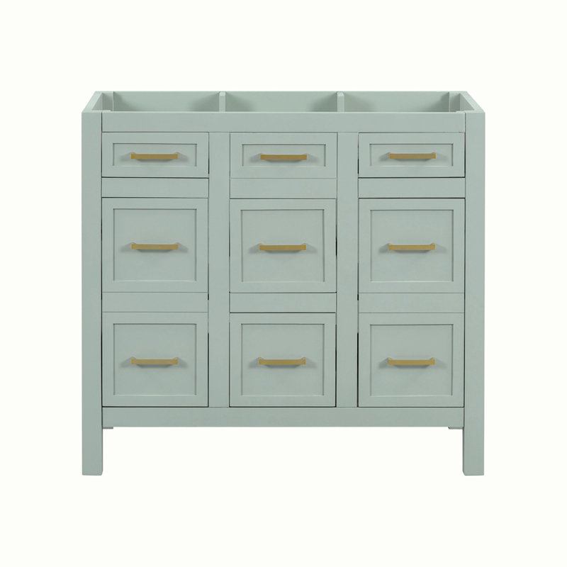 Meuble-lavabo 36 po avec armoire, sans lavabo