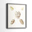 Pastel Knorr Shells VI - reproduction encadrée de qualité supérieure - prête à être accrochée - aucun clou requis - aucun clou requis-171660163-171660161