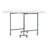 58.75'' x 36.5'' Foldable Craft Table with Wheels